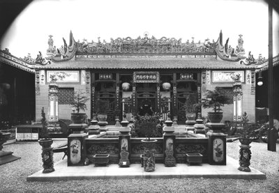 Der chinesische Pavillon auf der Weltausstellung 1889 in Paris von Adolphe Giraudon